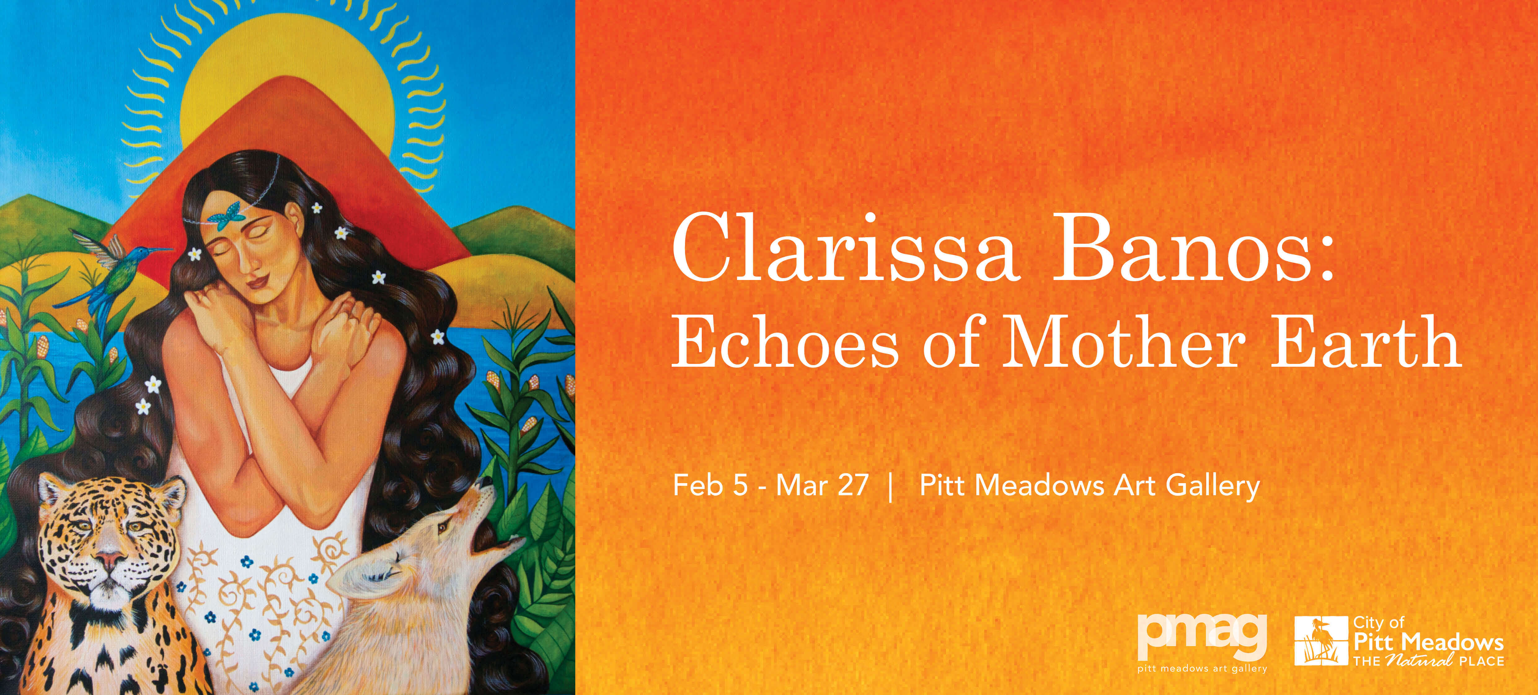 Poster for Clarissa Banos exhibit