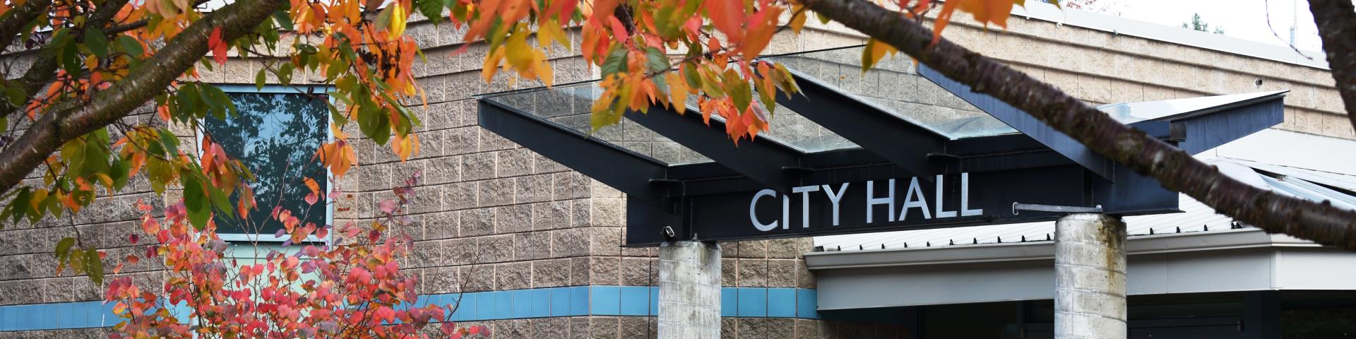City Hall in Fall